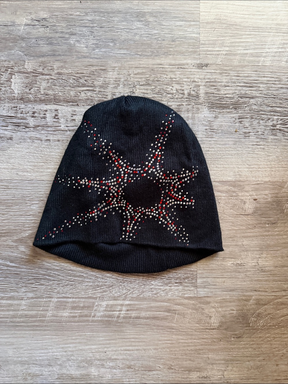 A.Lab Starstoner Black Skully Beanie